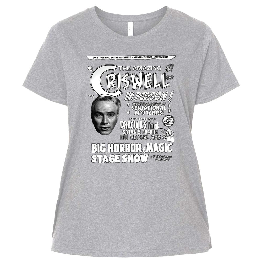 Ladies Curvy Jersey - 8GWVEZHP - Heather - 3