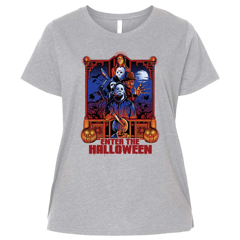 Ladies Curvy Jersey - Y7M2RS7N - Heather - 3