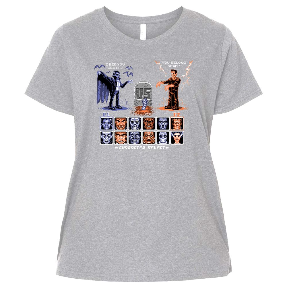 Ladies Curvy Jersey - 5LNBCK8K - Heather - 3