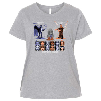 Ladies Curvy Jersey - 5LNBCK8K - Heather - 3