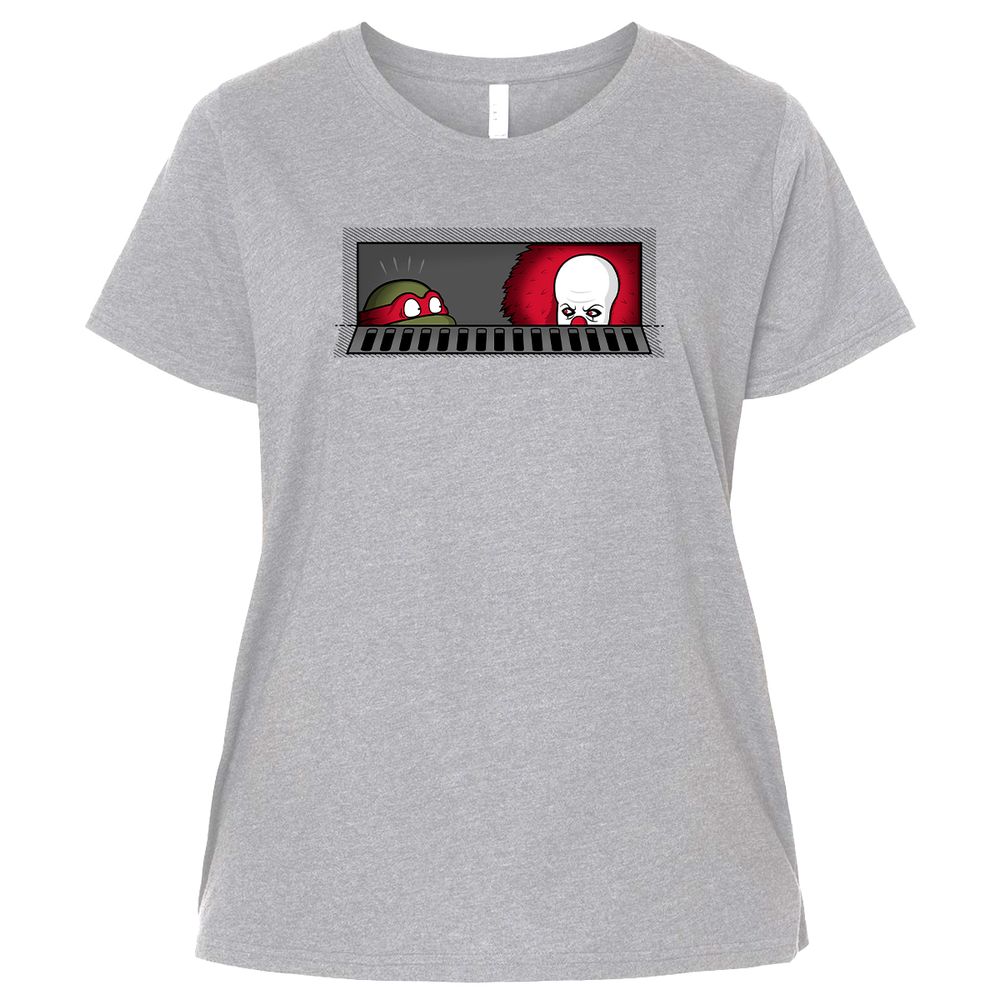 Ladies Curvy Jersey - PQZLRT2W - Heather - 3