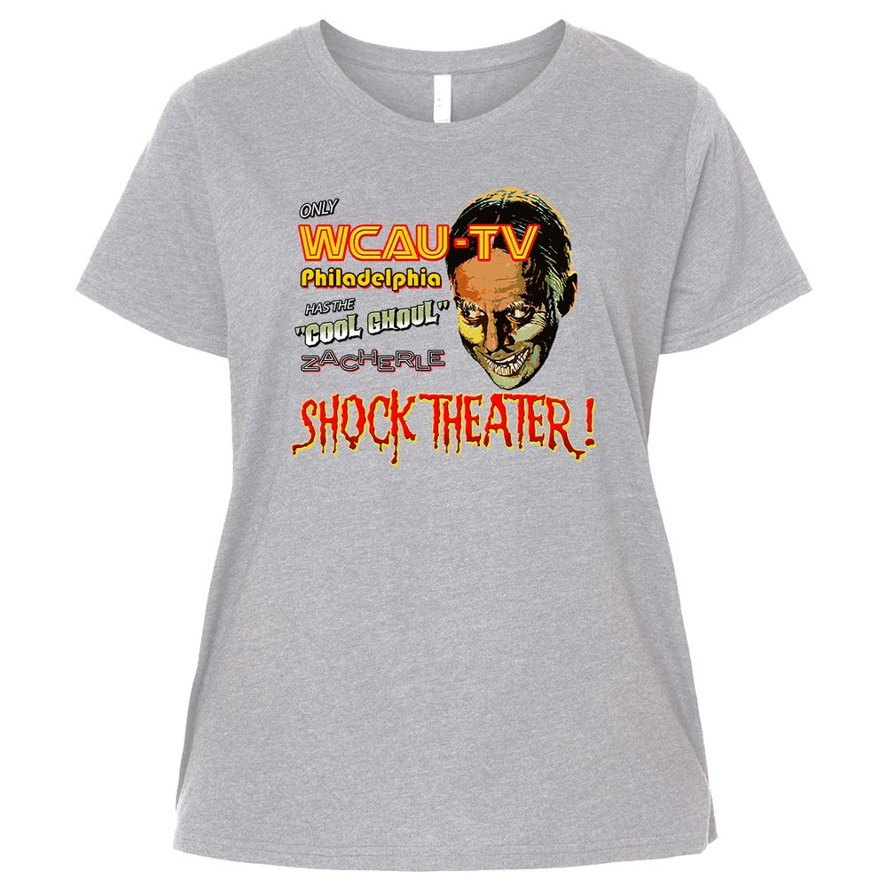 Ladies Curvy Jersey - B3FV59LX - Heather - 3