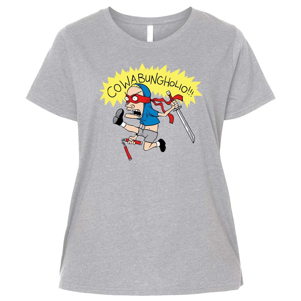 Ladies Curvy Jersey - R8BASQMK - Heather - 3