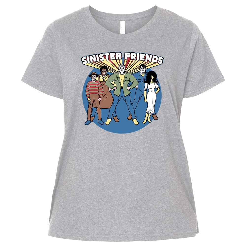 Ladies Curvy Jersey - 563BPHKV - Heather - 3