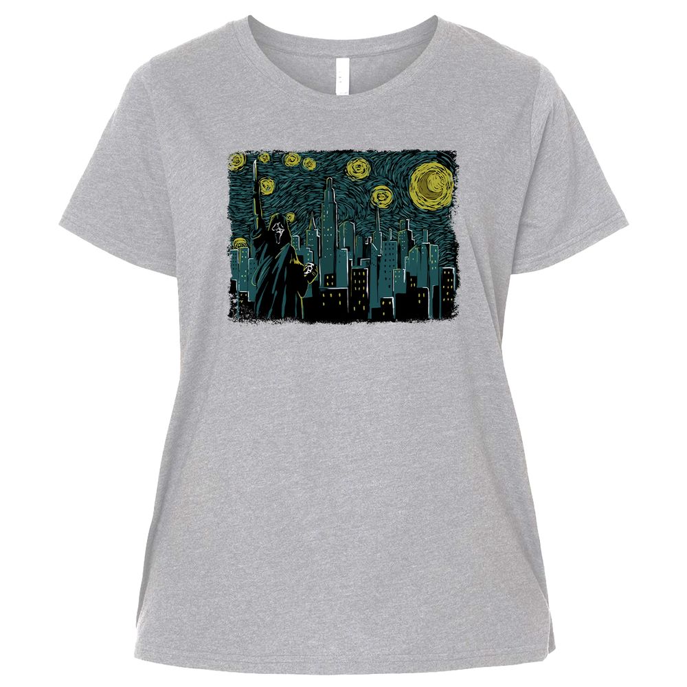 Ladies Curvy Jersey - Y2G5YH99 - Heather - 3