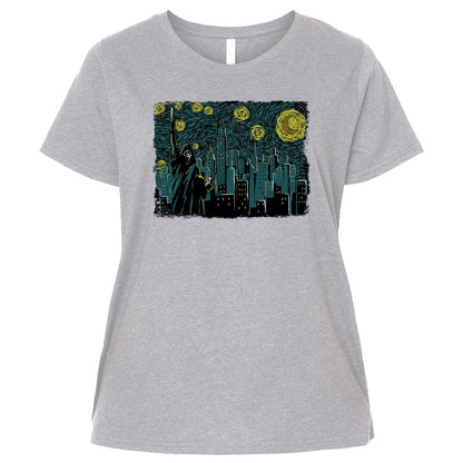 Ladies Curvy Jersey - Y2G5YH99 - Heather - 3