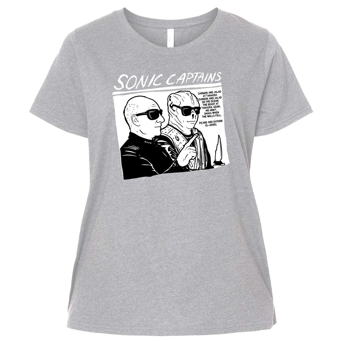 Ladies Curvy Jersey - LERJT2LG - Heather - 3