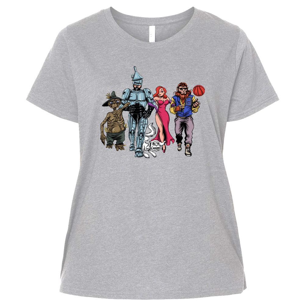 Ladies Curvy Jersey - 77EMRUMX - Heather - 3