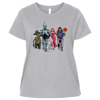 Ladies Curvy Jersey - 77EMRUMX - Heather - 3