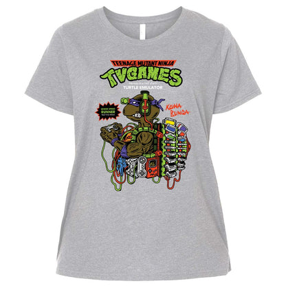 Ladies Curvy Jersey - XJS6AKEJ - Heather - 3