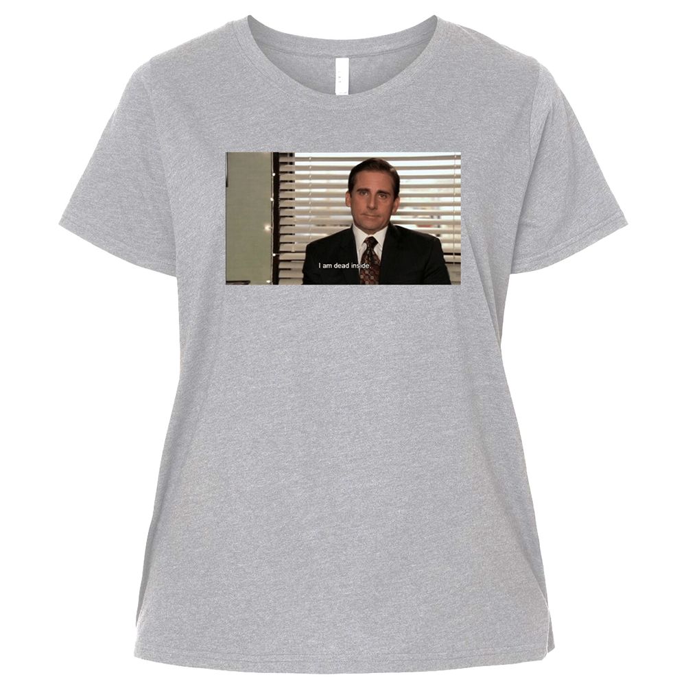 Ladies Curvy Jersey - U99FNHZC - Heather - 3