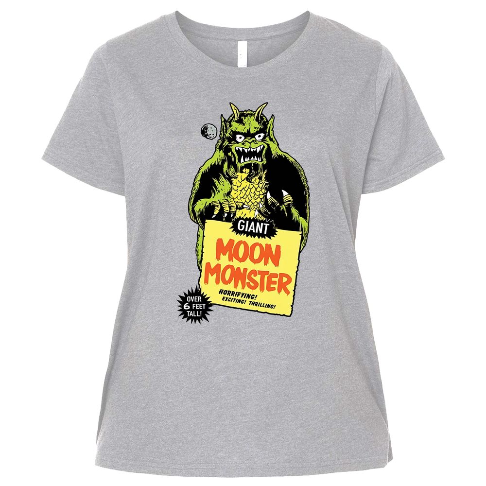 Ladies Curvy Jersey - GVA4QYRX - Heather - 3