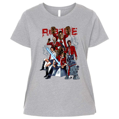 Ladies Curvy Jersey - URNN7JGH - Heather - 3