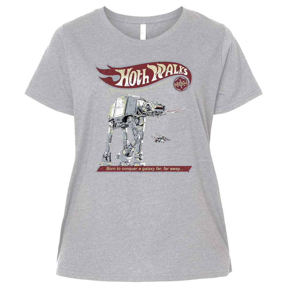 Ladies Curvy Jersey - MQUKS3VD - Heather - 3