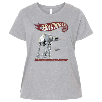 Ladies Curvy Jersey - MQUKS3VD - Heather - 3