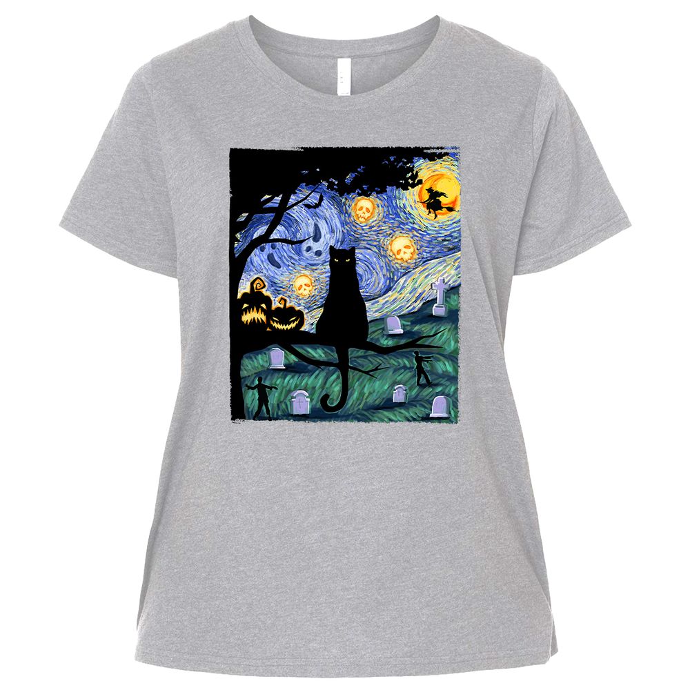 Ladies Curvy Jersey - MN4NQWCY - Heather - 3