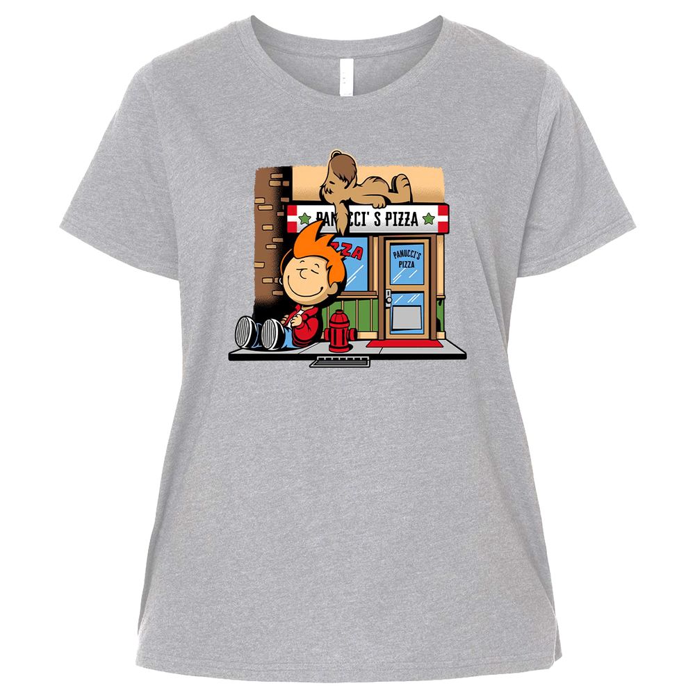 Ladies Curvy Jersey - 2KUY2PP4 - Heather - 3