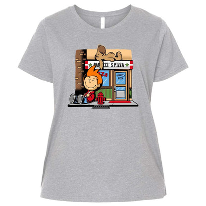 Ladies Curvy Jersey - 2KUY2PP4 - Heather - 3