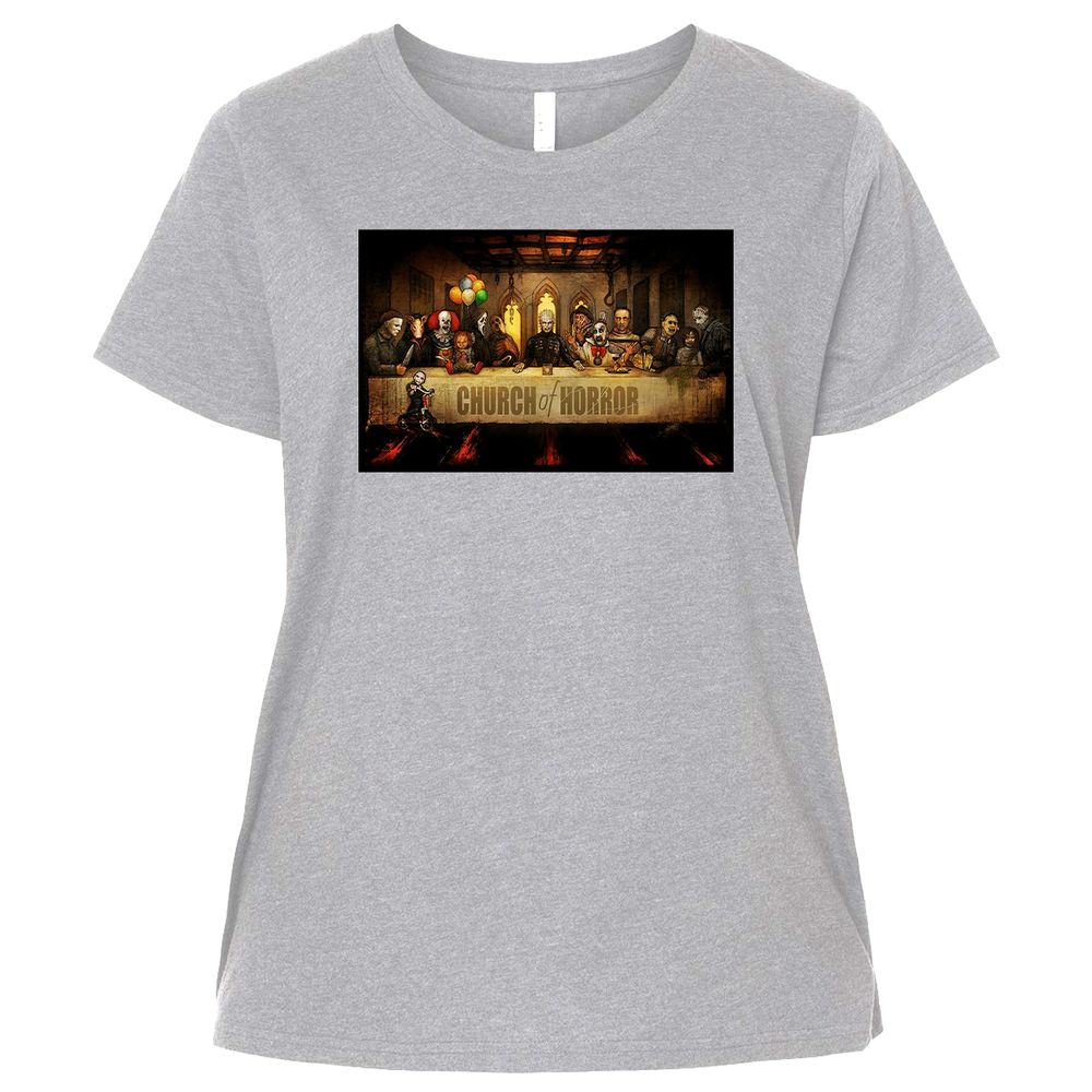 Ladies Curvy Jersey - Q9VBP9VU - Heather - 3