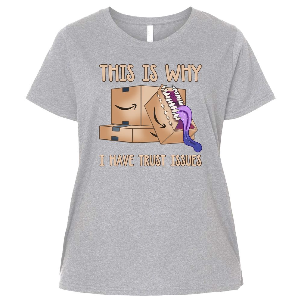 Ladies Curvy Jersey - 6BHBZ5MU - Heather - 3