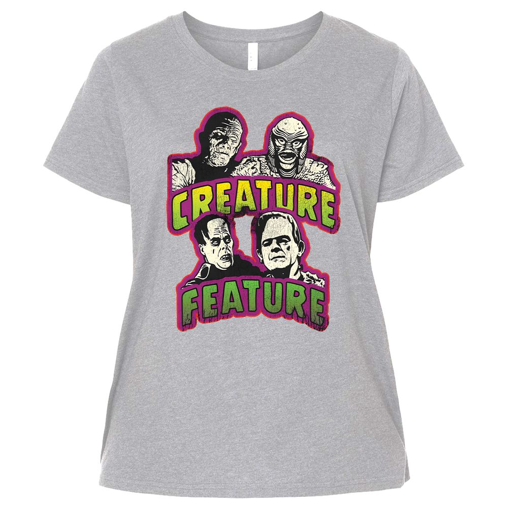 Ladies Curvy Jersey - 8A86YKJA - Heather - 3