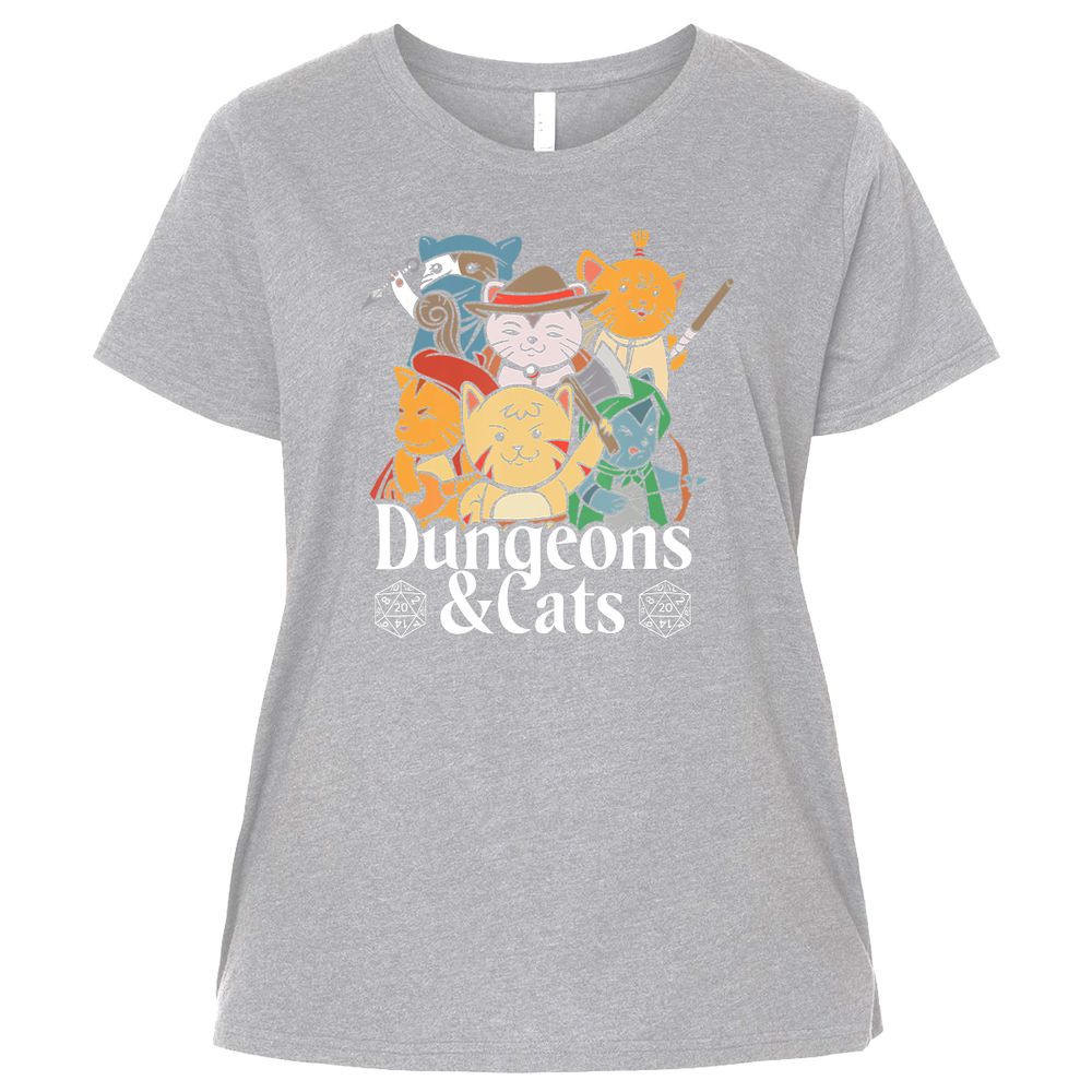 Ladies Curvy Jersey - GZ8HUNGY - Heather - 3