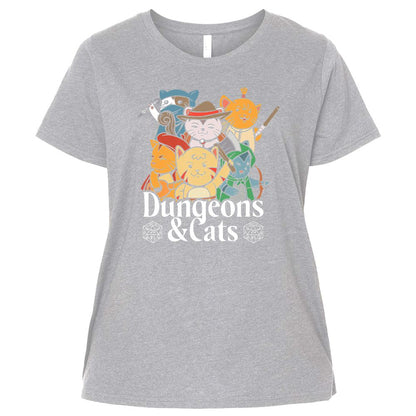 Ladies Curvy Jersey - GZ8HUNGY - Heather - 3