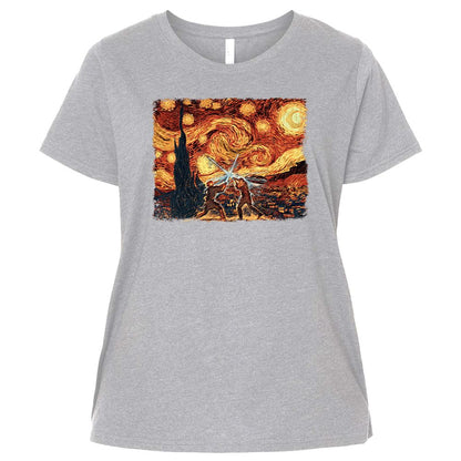 Ladies Curvy Jersey - E1JEEJB6 - Heather - 3