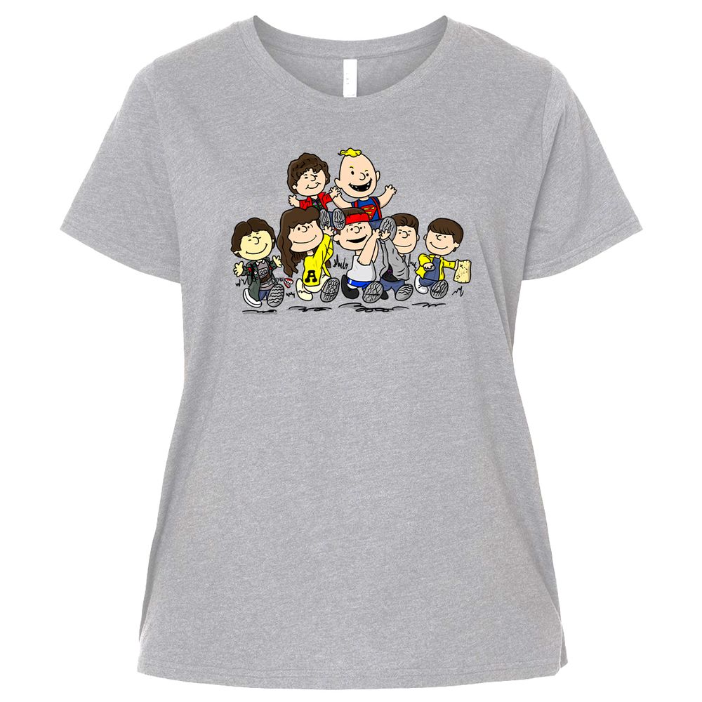 Ladies Curvy Jersey - WSK1EF8N - Heather - 3