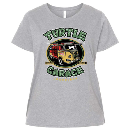 Ladies Curvy Jersey - 9WZ1L7PZ - Heather - 3