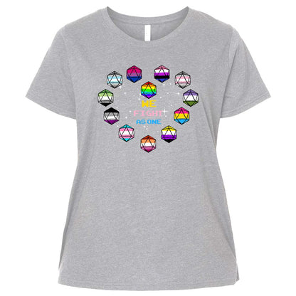 Ladies Curvy Jersey - 3VGZSR44 - Heather - 3