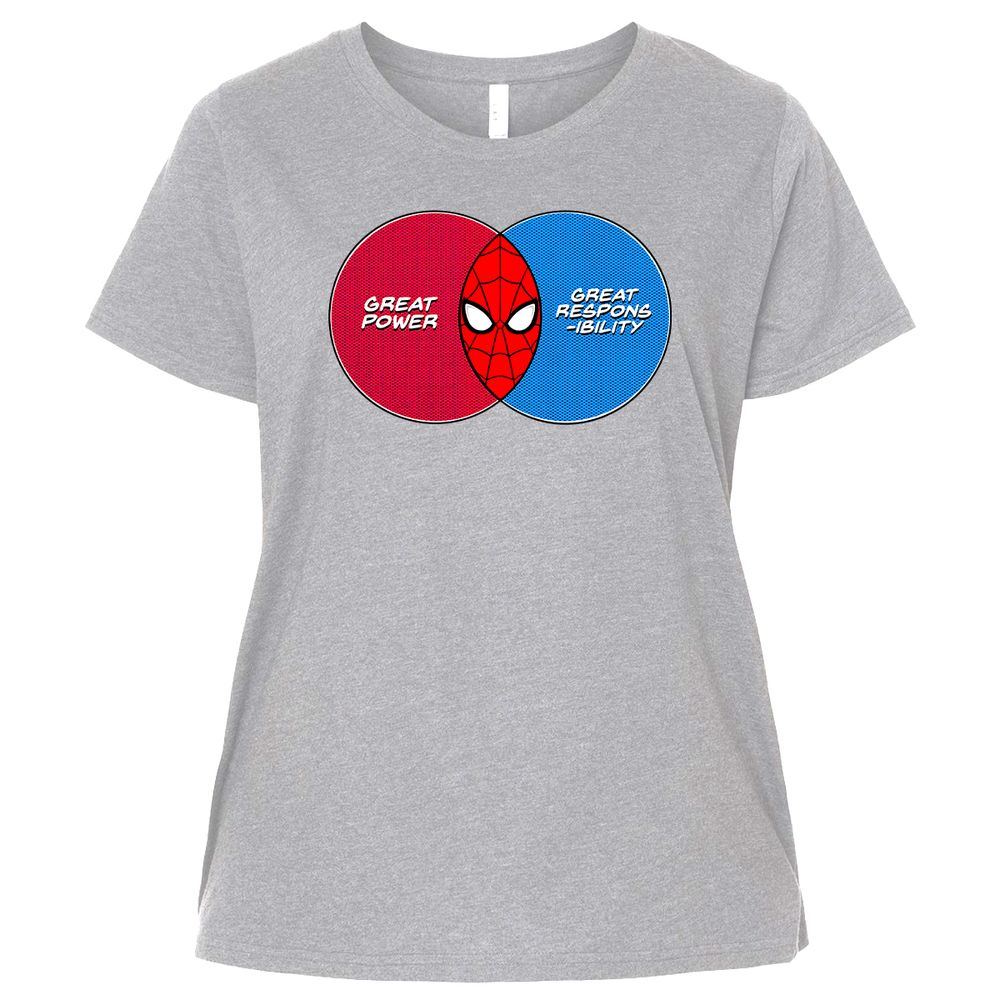 Ladies Curvy Jersey - QVR4YNTE - Heather - 3