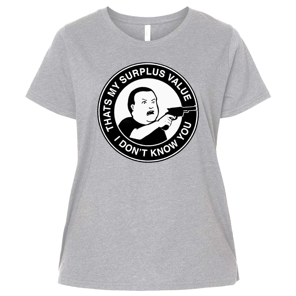 Ladies Curvy Jersey - 2LK86HTK - Heather - 3