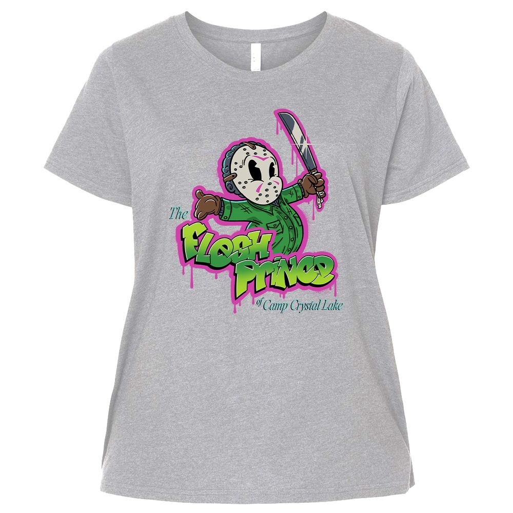 Ladies Curvy Jersey - 83S5R6C7 - Heather - 3