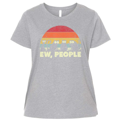 Ladies Curvy Jersey - K8D8VZNK - Heather - 3