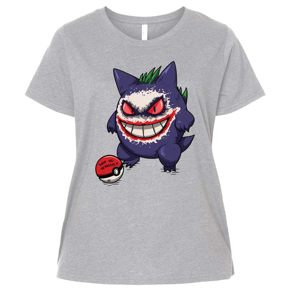 Ladies Curvy Jersey - JU3GJQN6 - Heather - 3