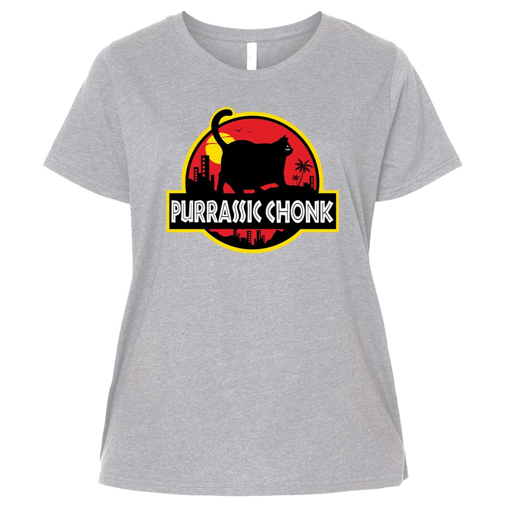 Ladies Curvy Jersey - V1ELNK3W - Heather - 3