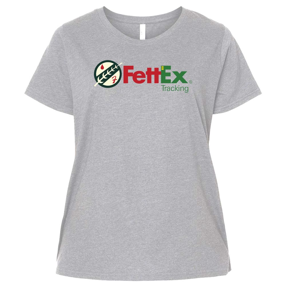 Ladies Curvy Jersey - GX97Q3A8 - Heather - 3