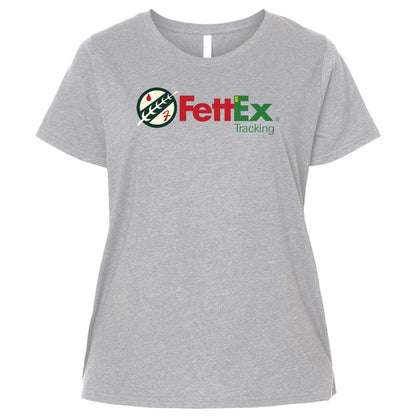 Ladies Curvy Jersey - GX97Q3A8 - Heather - 3