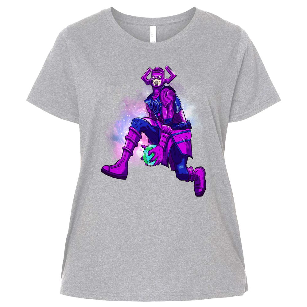 Ladies Curvy Jersey - XT5GTLU5 - Heather - 3