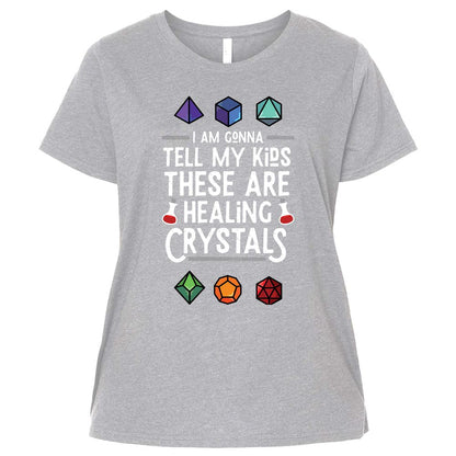 Ladies Curvy Jersey - 9Z6TL5R8 - Heather - 3