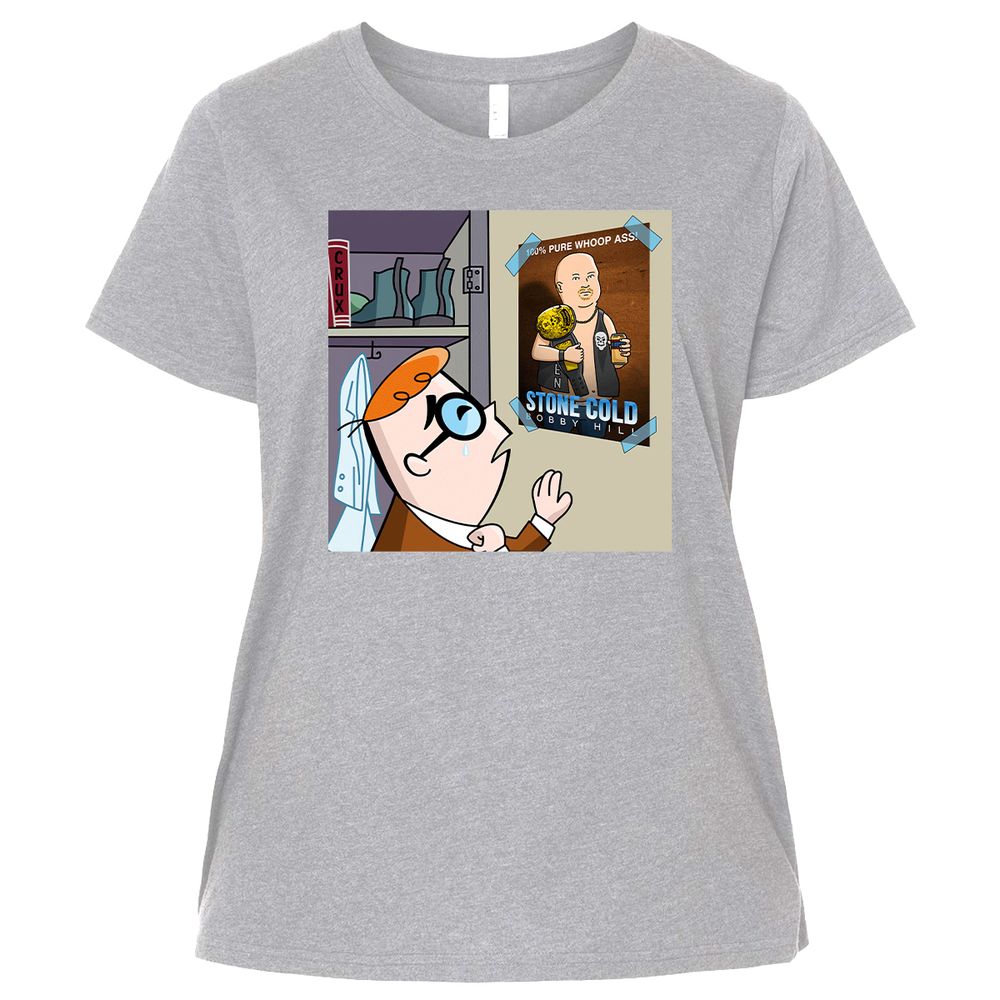 Ladies Curvy Jersey - 85NL2B7M - Heather - 3