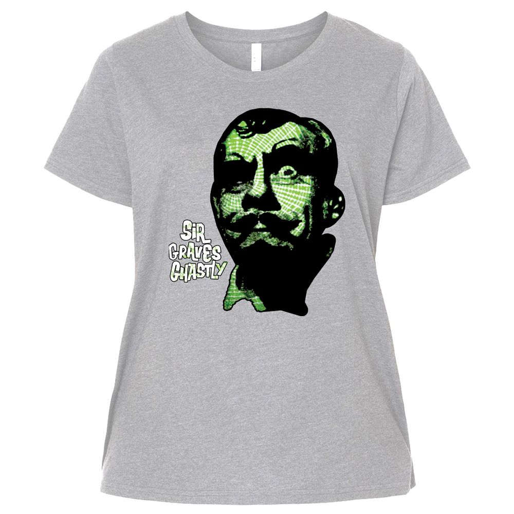 Ladies Curvy Jersey - 4GJU7KRD - Heather - 3