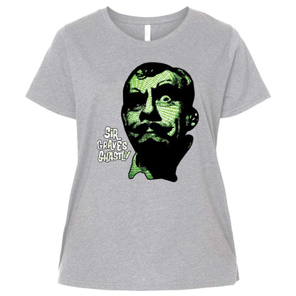 Ladies Curvy Jersey - 4GJU7KRD - Heather - 3