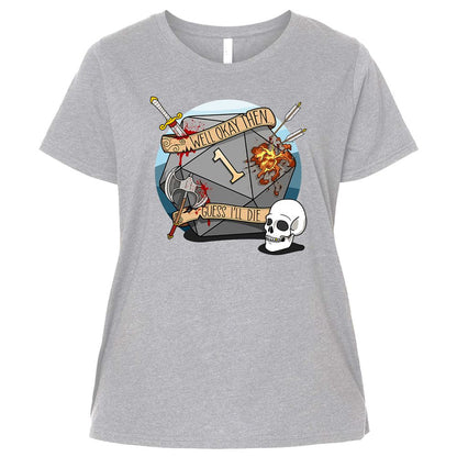 Ladies Curvy Jersey - QCPN7LWH - Heather - 3