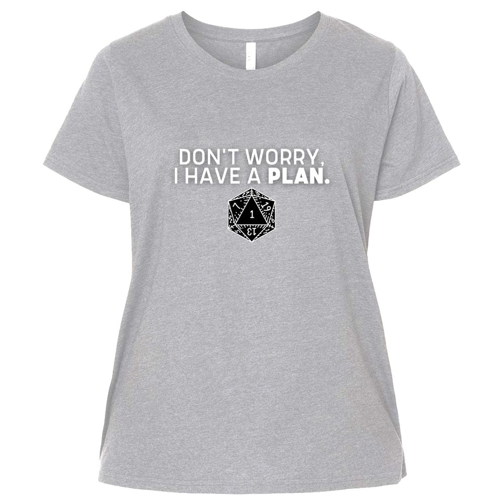 Ladies Curvy Jersey - TWH8GN2G - Heather - 3