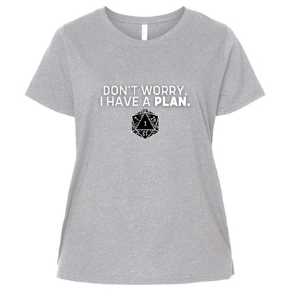 Ladies Curvy Jersey - TWH8GN2G - Heather - 3