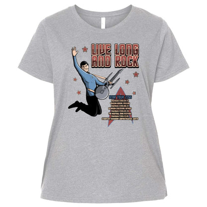 Ladies Curvy Jersey - 4NE1EP5L - Heather - 3