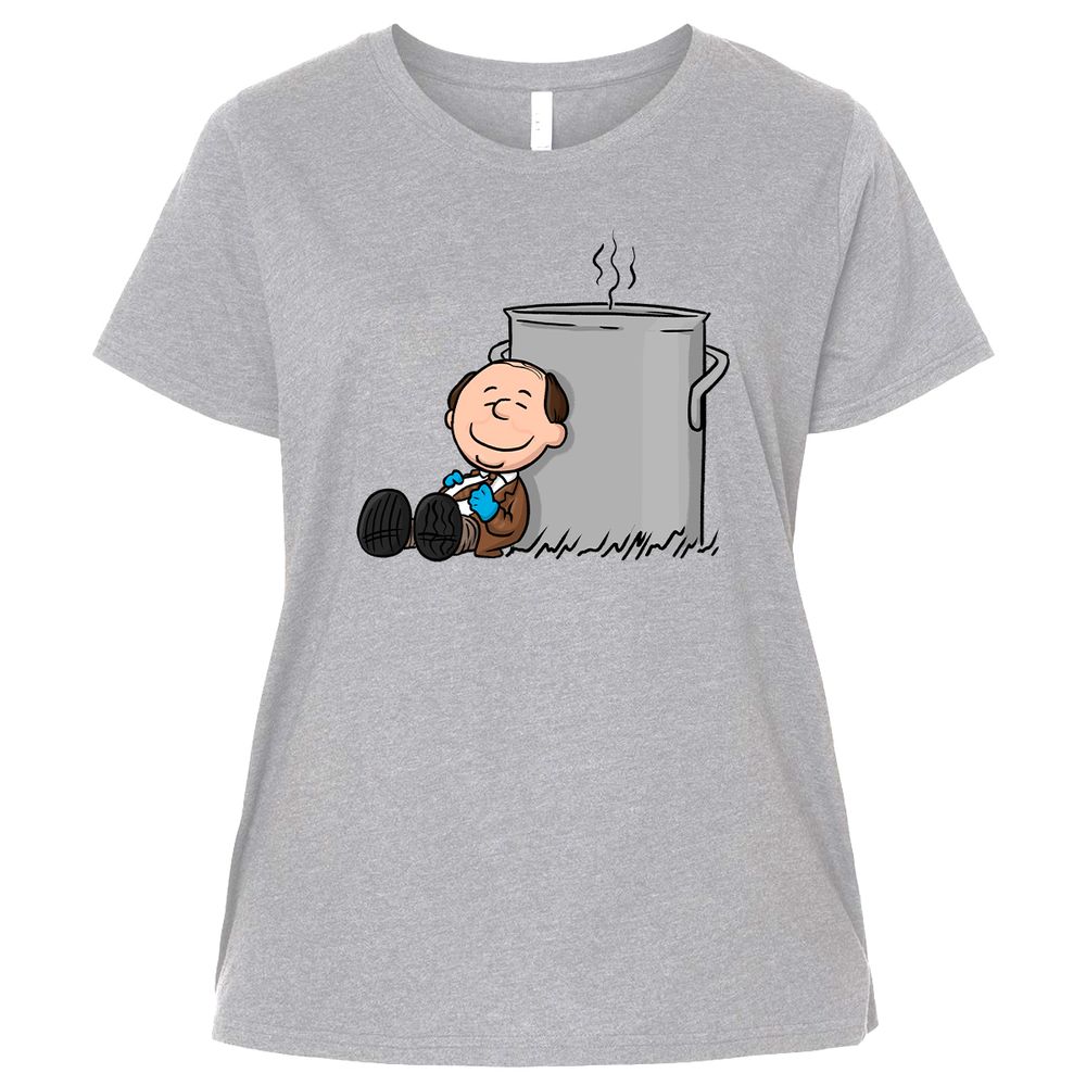 Ladies Curvy Jersey - 8D1K65AD - Heather - 3