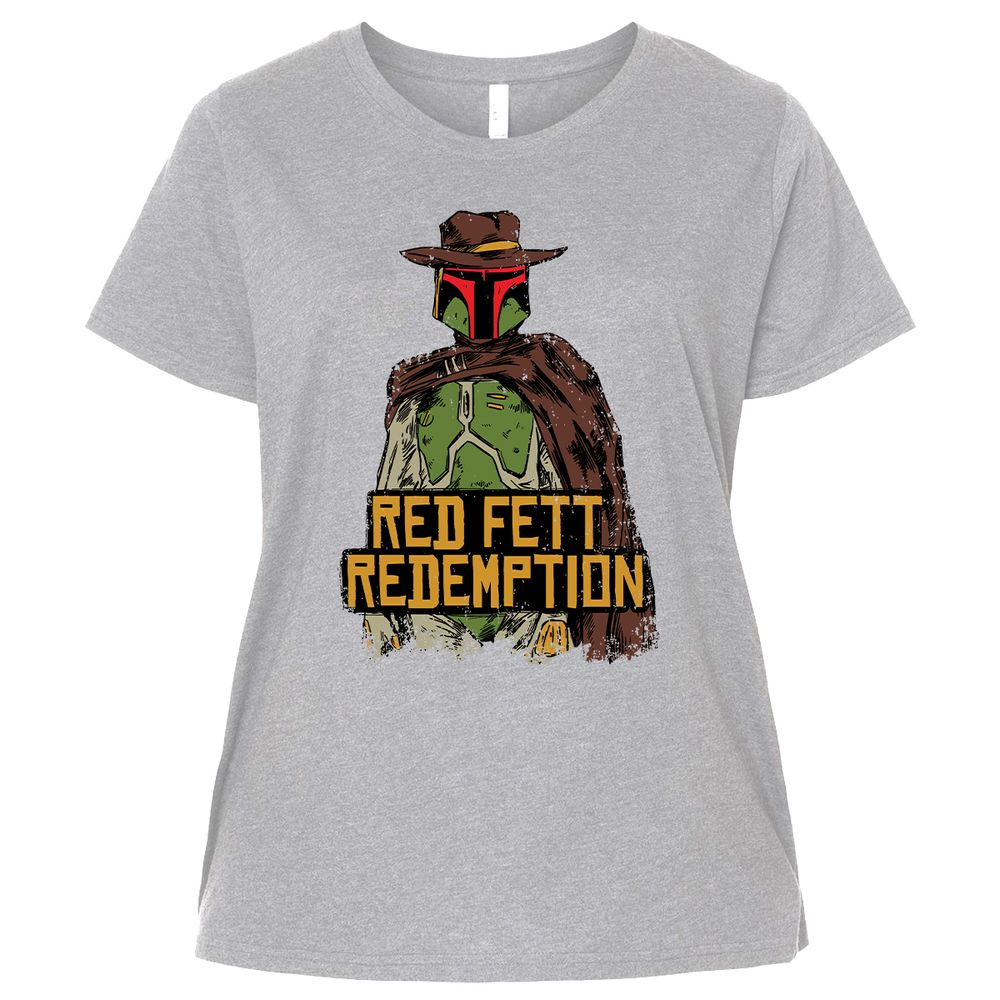 Ladies Curvy Jersey - 76B93V89 - Heather - 3